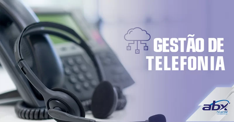 gestão de telefonia